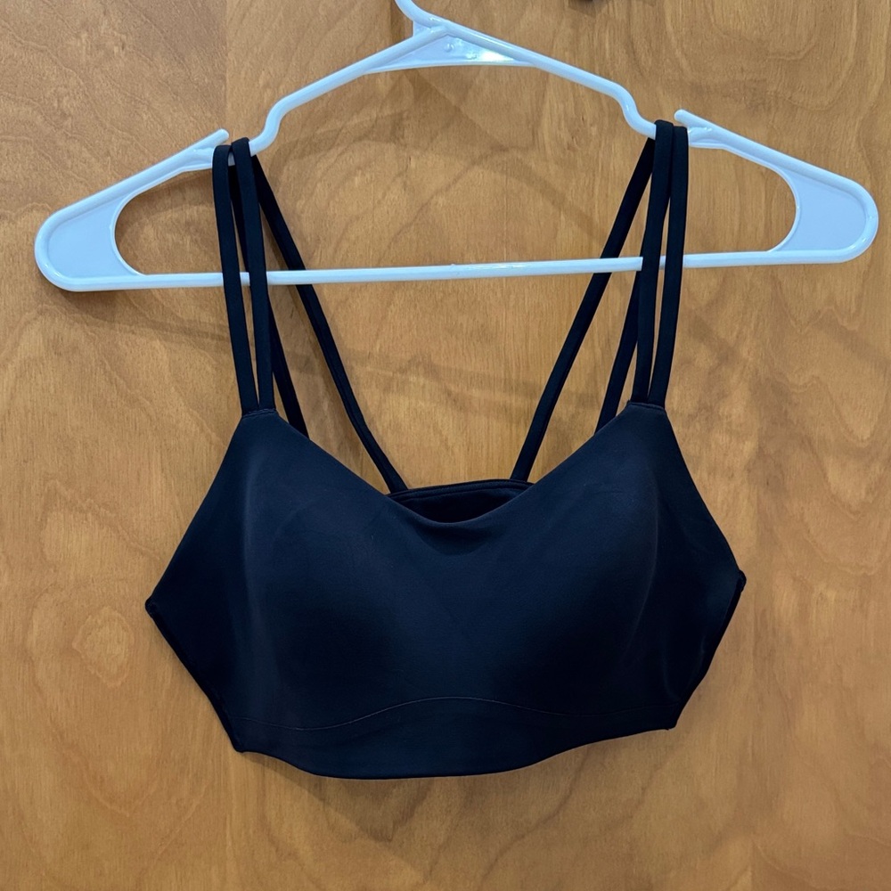 Lululemon Black Strappy Bra